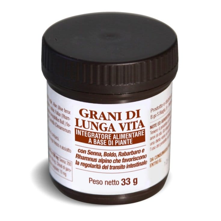 Grani di Lunga Vita Integratore a base di piante 33 g