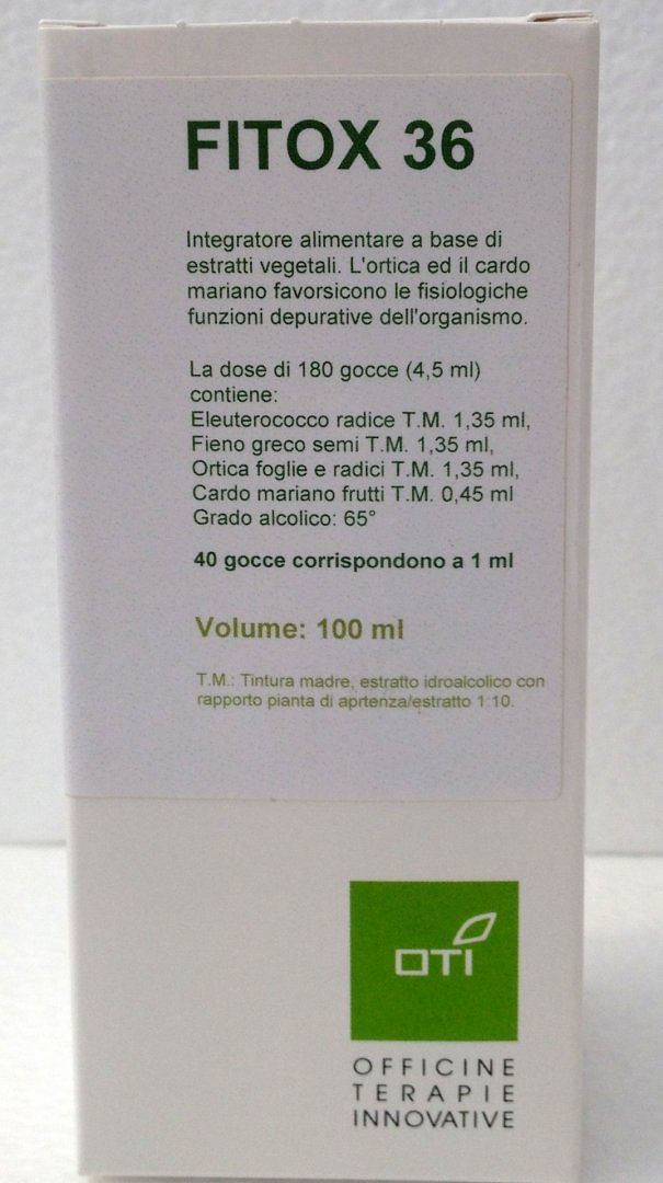 Fitox 36 Gocce 100 Ml