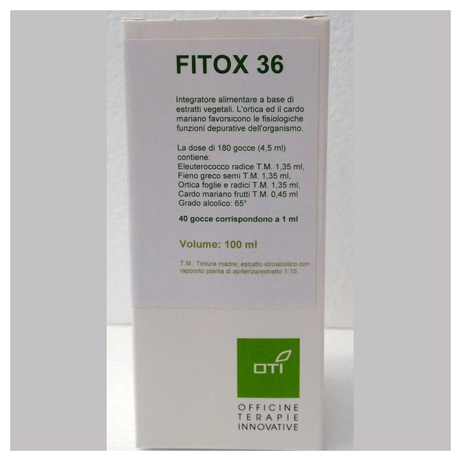 Fitox 36 Gocce 100 Ml