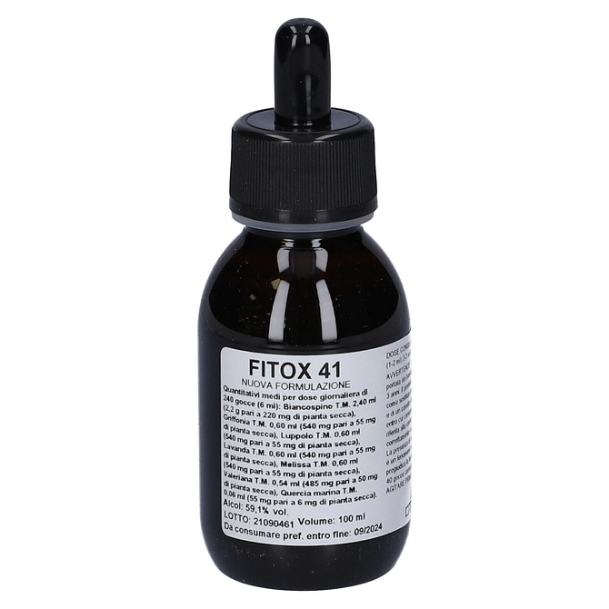 Fitox 41 Nuova Formulazione Gocce 100 Ml