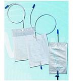 SACCA DI DRENAGGIO DA LETTO PER INCONTINENZA CON VALVOLA DI NON RITORNO E RUBINETTO DI SCARICO 2 LT TUBO 130 CM 10 PEZZI