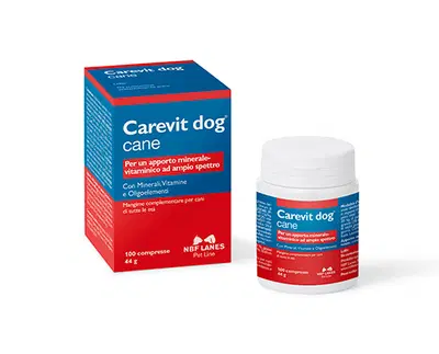 CAREVIT DOG FLACONE 100 COMPRESSE APPETIBILI CAREVIT DOG FLACONE 100 COMPRESSE APPETIBILI