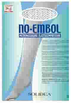 Calza Antitrombo Solidea No-Embol 150 Compressione Graduata, Camel M