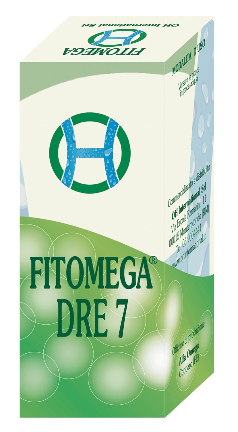 Fitomega Dre 7, gocce per drenaggio osteoarticolare 50ml