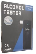 ETILOMETRO ELETTRONICO PER LA RILEVAZIONE DI ALCOOL NELL'ESPIRATO TOLLERANZA METROLOGICA 15% FUNZIONAMENTO A BATTERIA ATO218