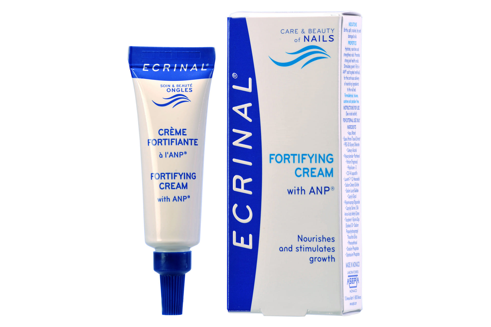 Crema Ecrinal nutriente rinforzante per unghie, 10ml