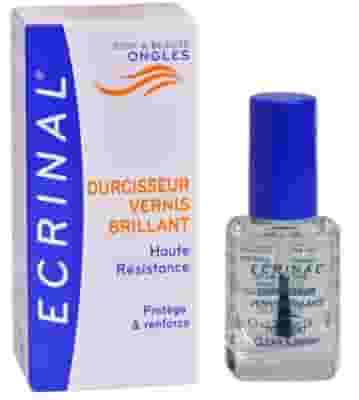 Smalto top coat indurente Ecrinal per unghie fragili, 10ml