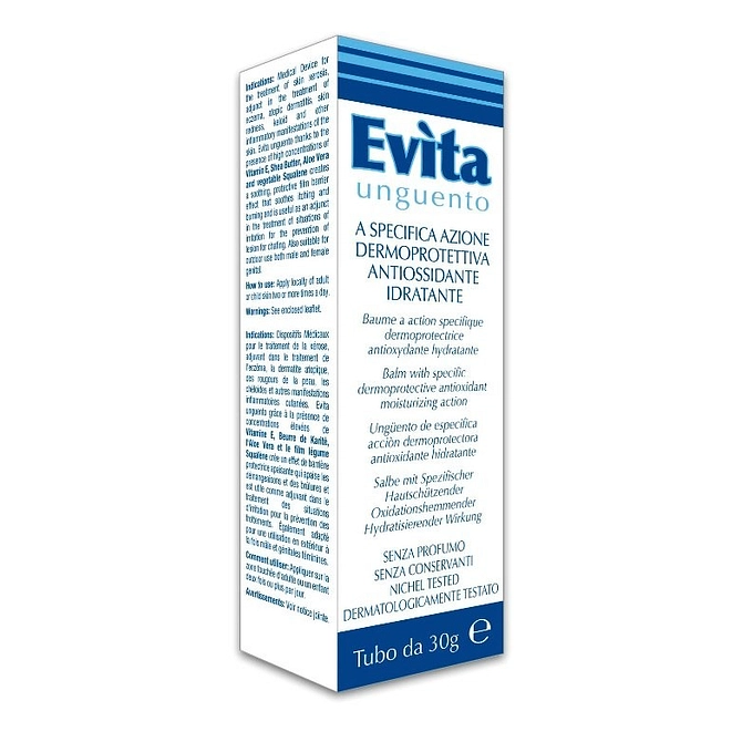 Evita Unguento A Specifica Azione Dermoprotettiva Antiossidante Idratante 30 Ml
