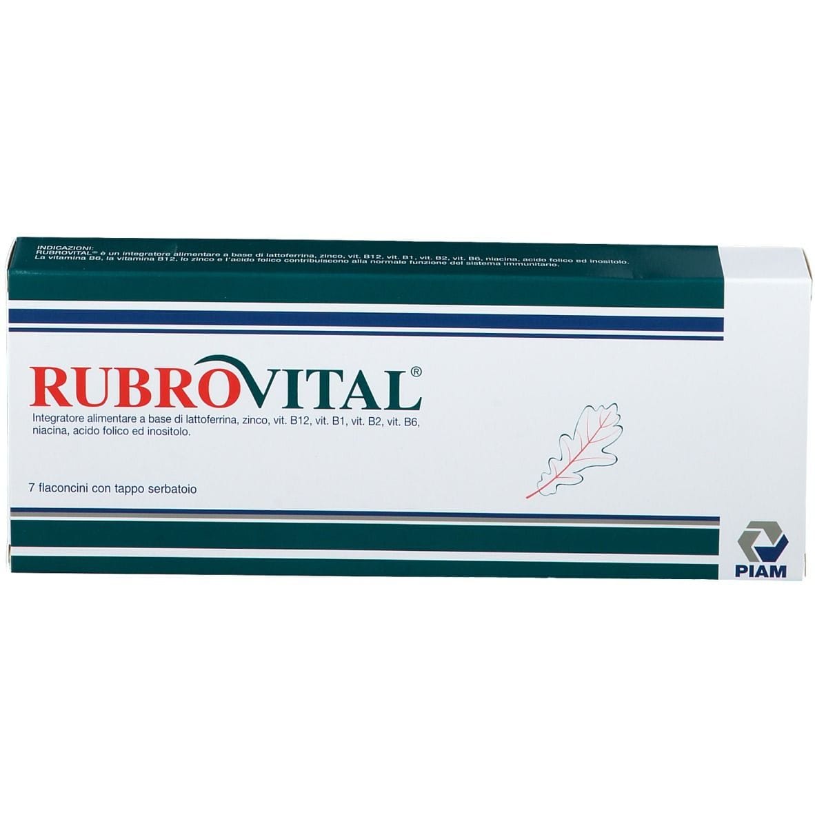 RUBROVITAL 7 FLACONCINI