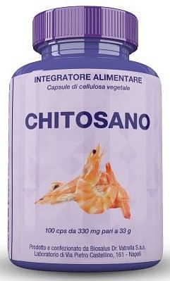 Chitosano 100 Capsule 330 Mg