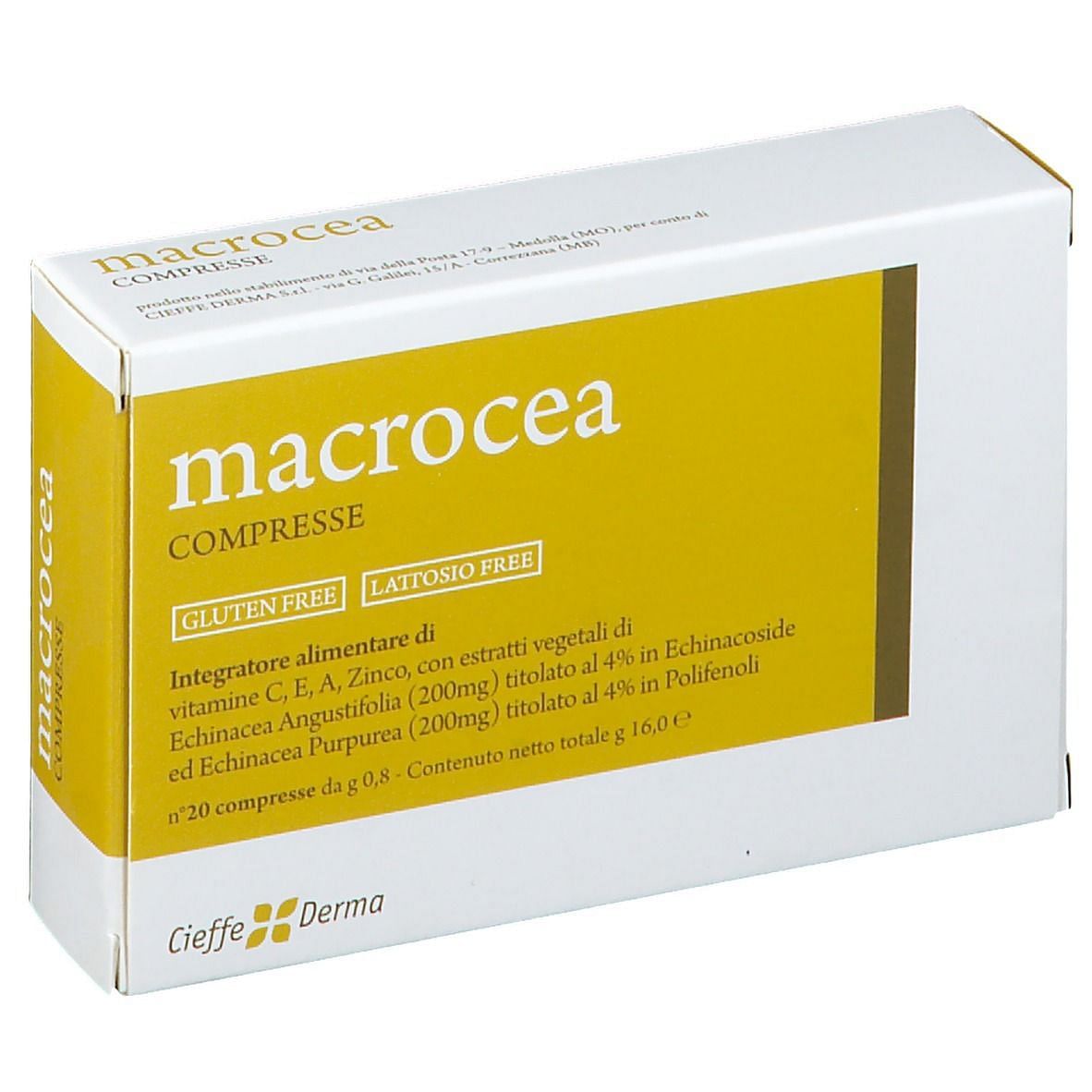 Macrocea 20 Compresse Deglutibili