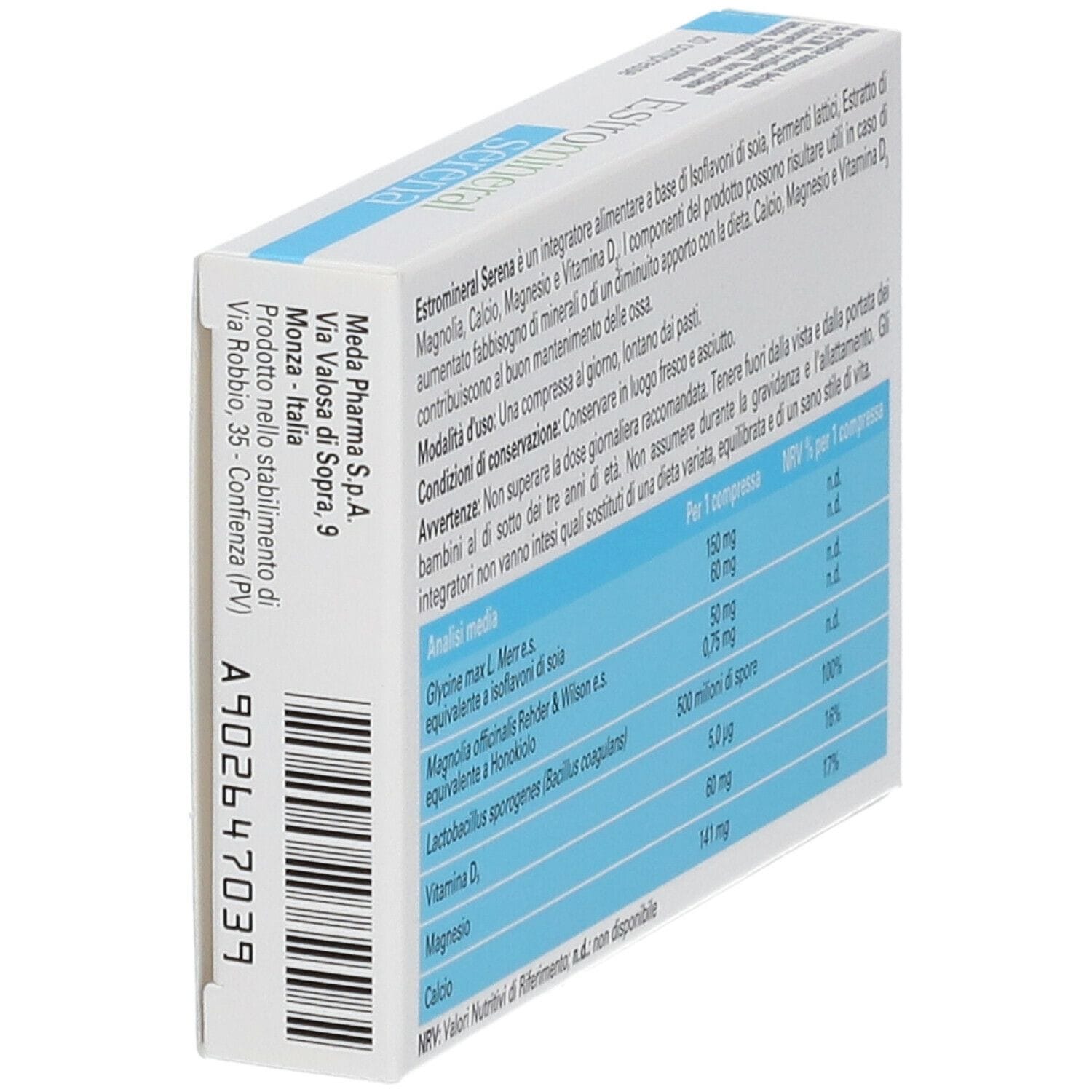 ESTROMINERAL SERENA 20 COMPRESSE