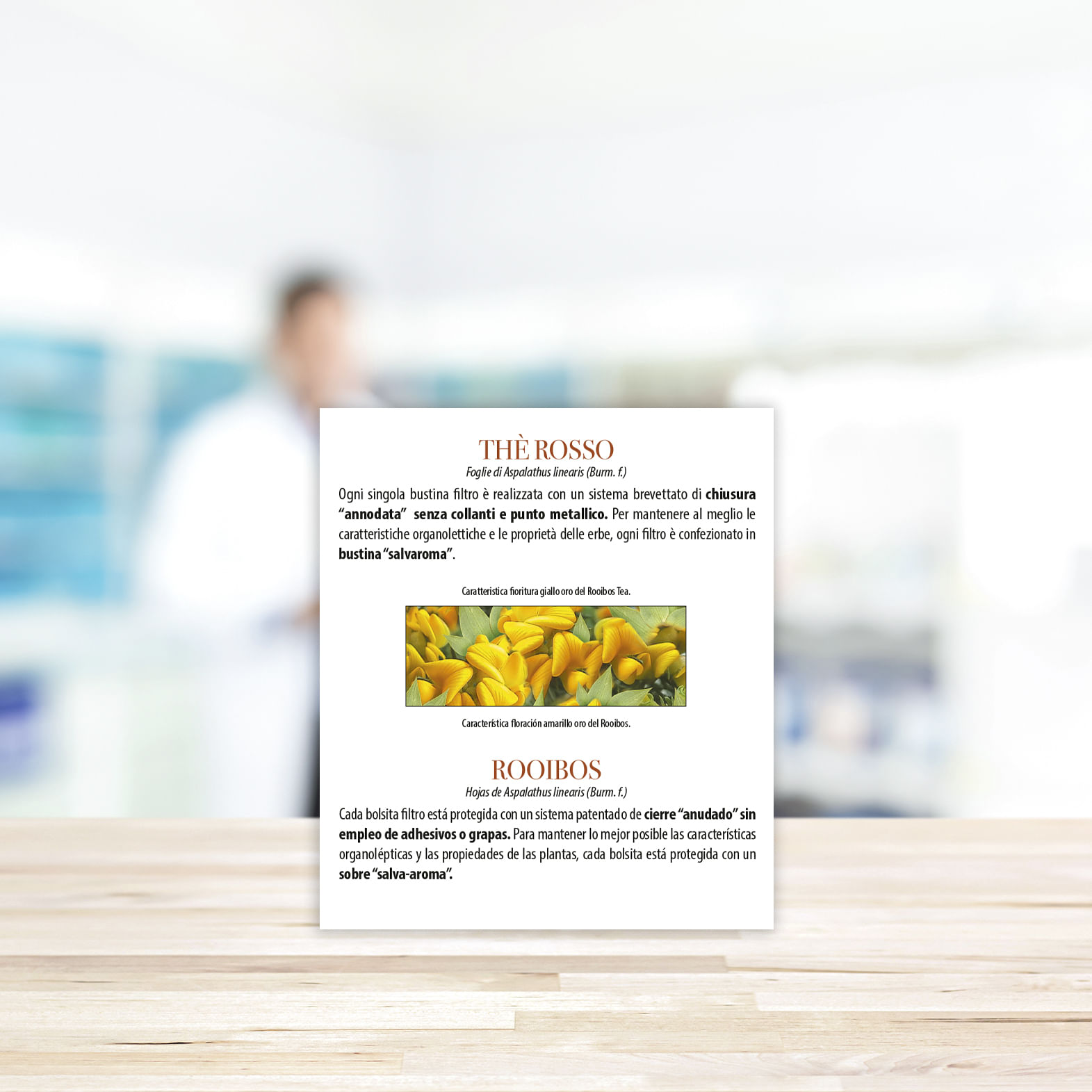 THE ROSSO TISANA 20 FILTRI