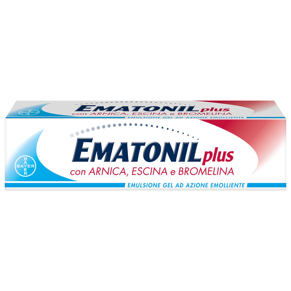 Ematonil Plus Emulsione Gel con Arnica, Escina, Bromelina e Mentolo, Crema per Ematomi, Piccoli Traumi e Contusioni ad Azione Emolliente, Dona Sollievo per Adulti e Bambini, 50 ml-image