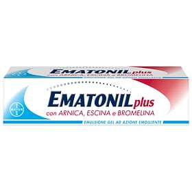 Ematonil Plus Emulgel Crema Per Ematomi Lividi E Contusioni Con Arnica Per Adulti E Bambini, Tubo Da 50ml