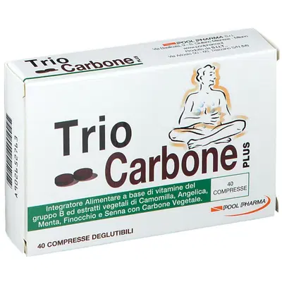 TRIOCARBONE PLUS 40 COMPRESSE TRIOCARBONE PLUS 40 COMPRESSE