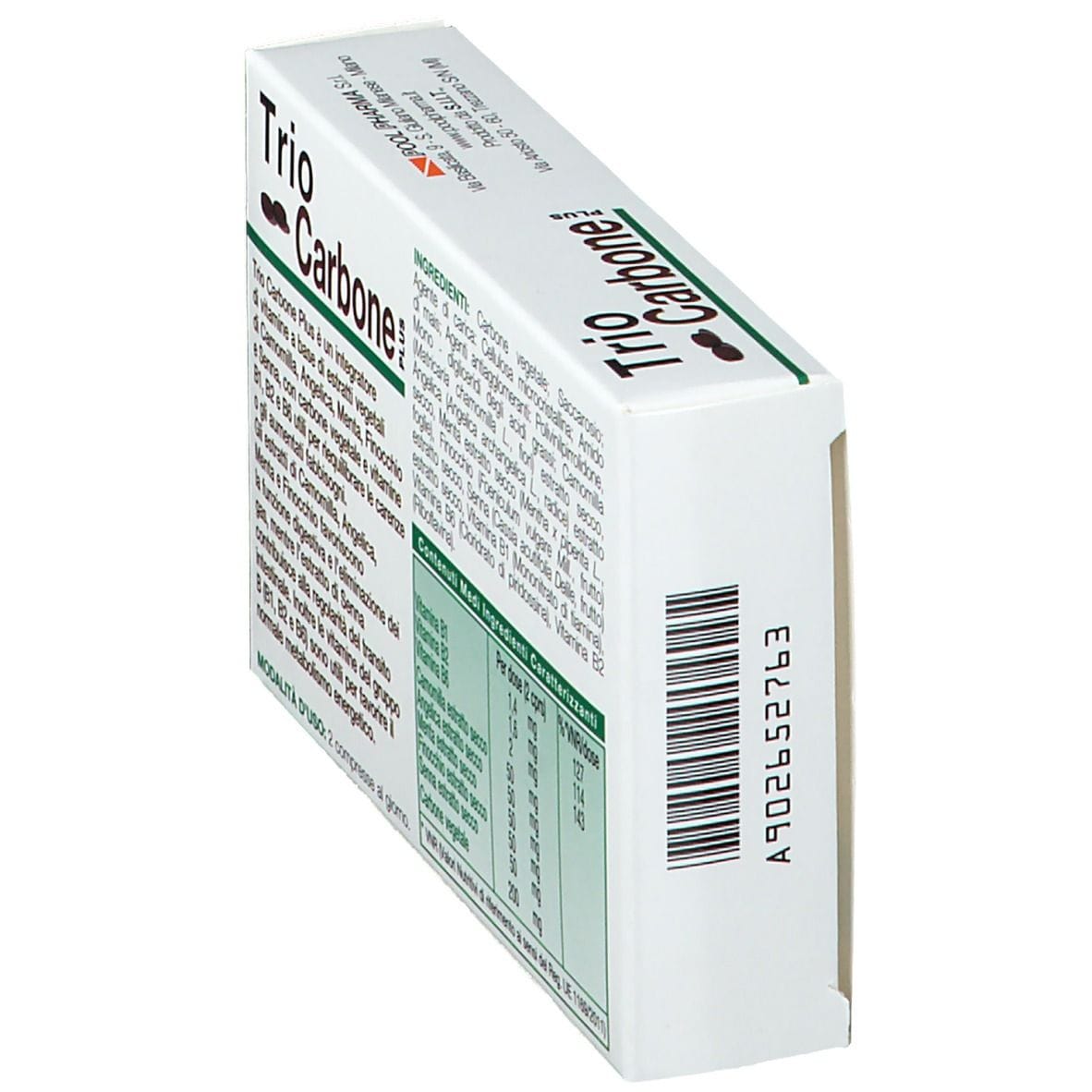 TRIOCARBONE PLUS 40 COMPRESSE