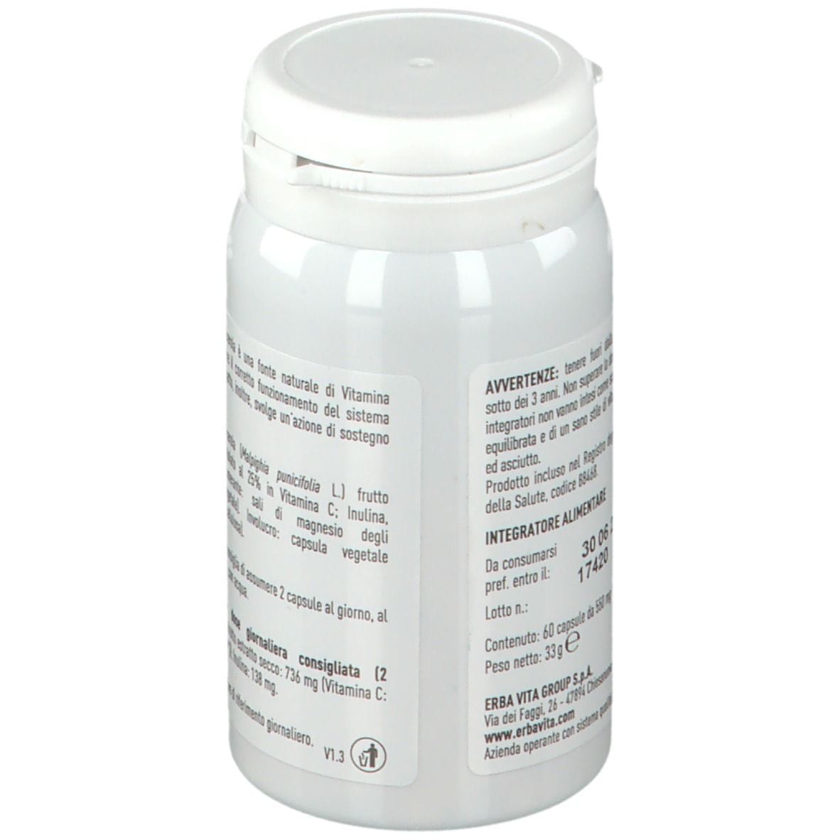 ACEROLA 60 CAPSULE 550 MG