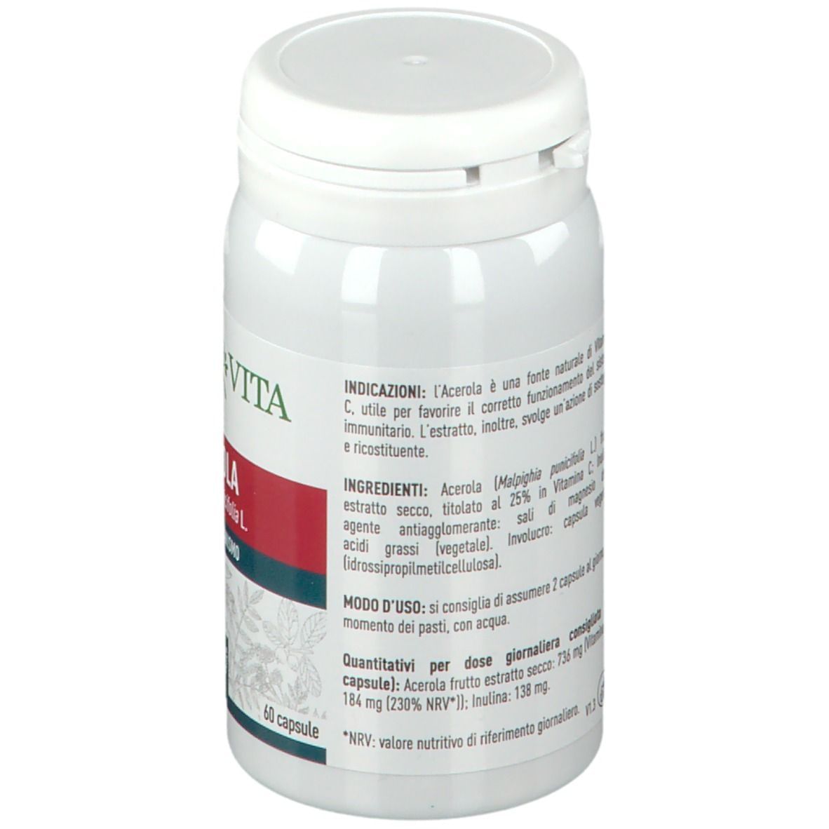 ACEROLA 60 CAPSULE 550 MG