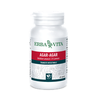 Integratore Agar Agar 500mg per il transito, 60 capsule