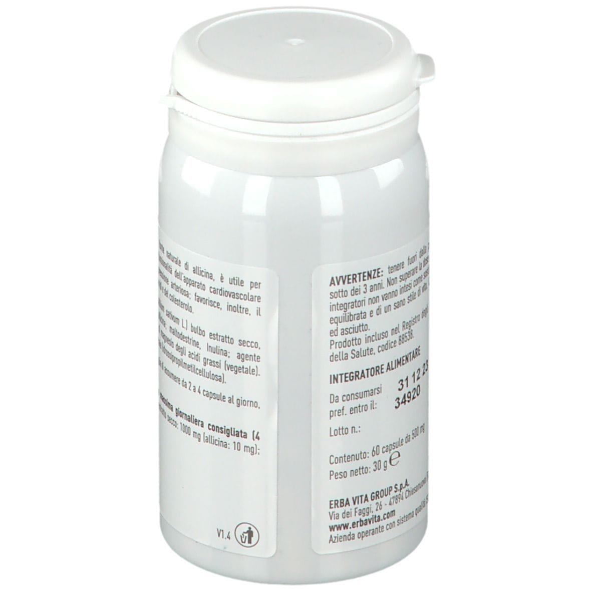 AGLIO 60 CAPSULE 500 MG