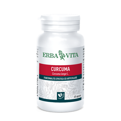 Integratore Erba Vita Curcuma 450mg, 60 capsule
