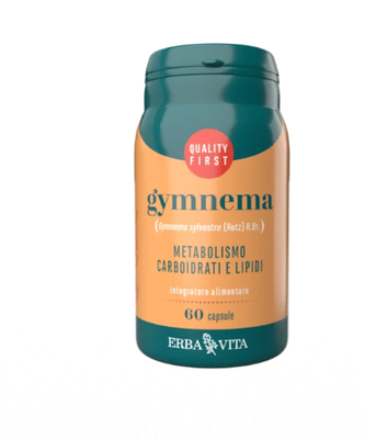 Integratore Gymnema Sylvestre Erba Vita 350mg, 60 capsule