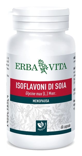 Integratore Isoflavoni di Soia Erba Vita, 60 capsule 450mg