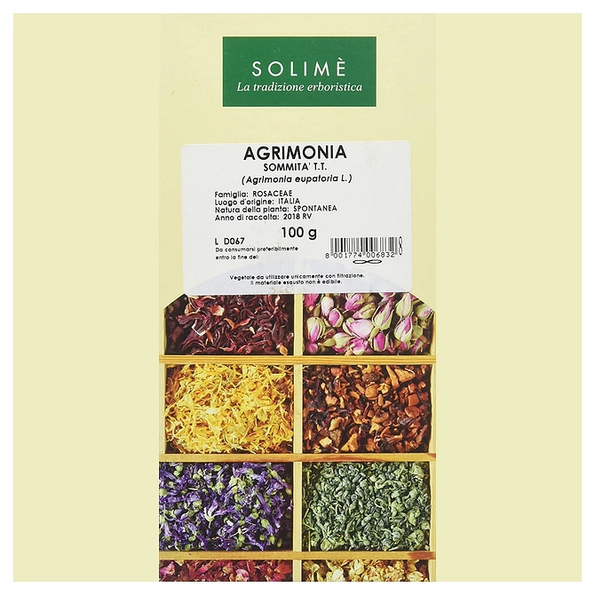 Agrimonia Sommita' Taglio Tisana 100 G