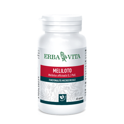 Integratore Meliloto Erba Vita 400mg, 60 capsule