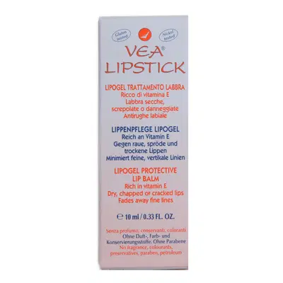 VEA LIPSTICK LIPOGEL LABBRA 10 ML VEA LIPSTICK LIPOGEL LABBRA 10 ML