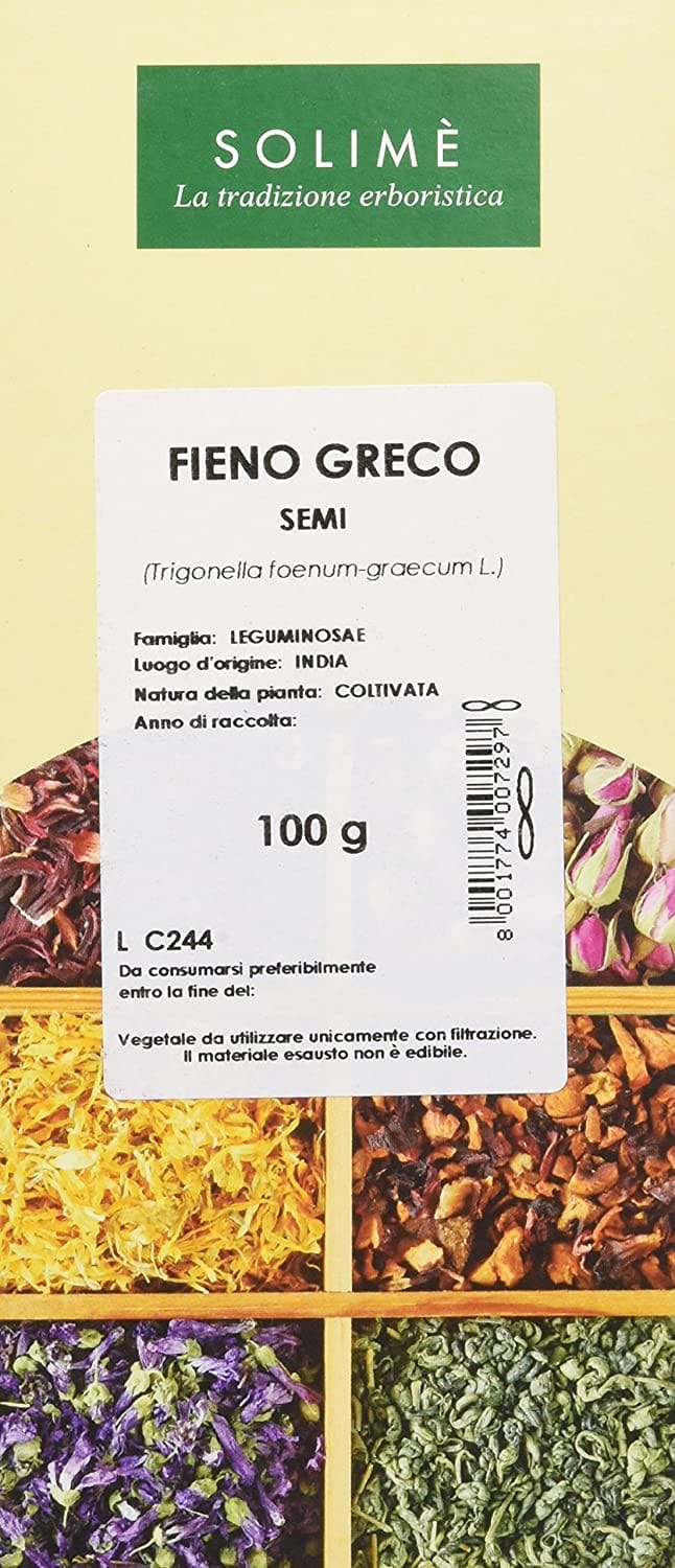 Fieno Greco Semi 100g per decotti e infusi naturali