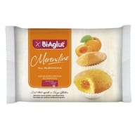 Merendine Biaglut all'albicocca senza glutine, 180g