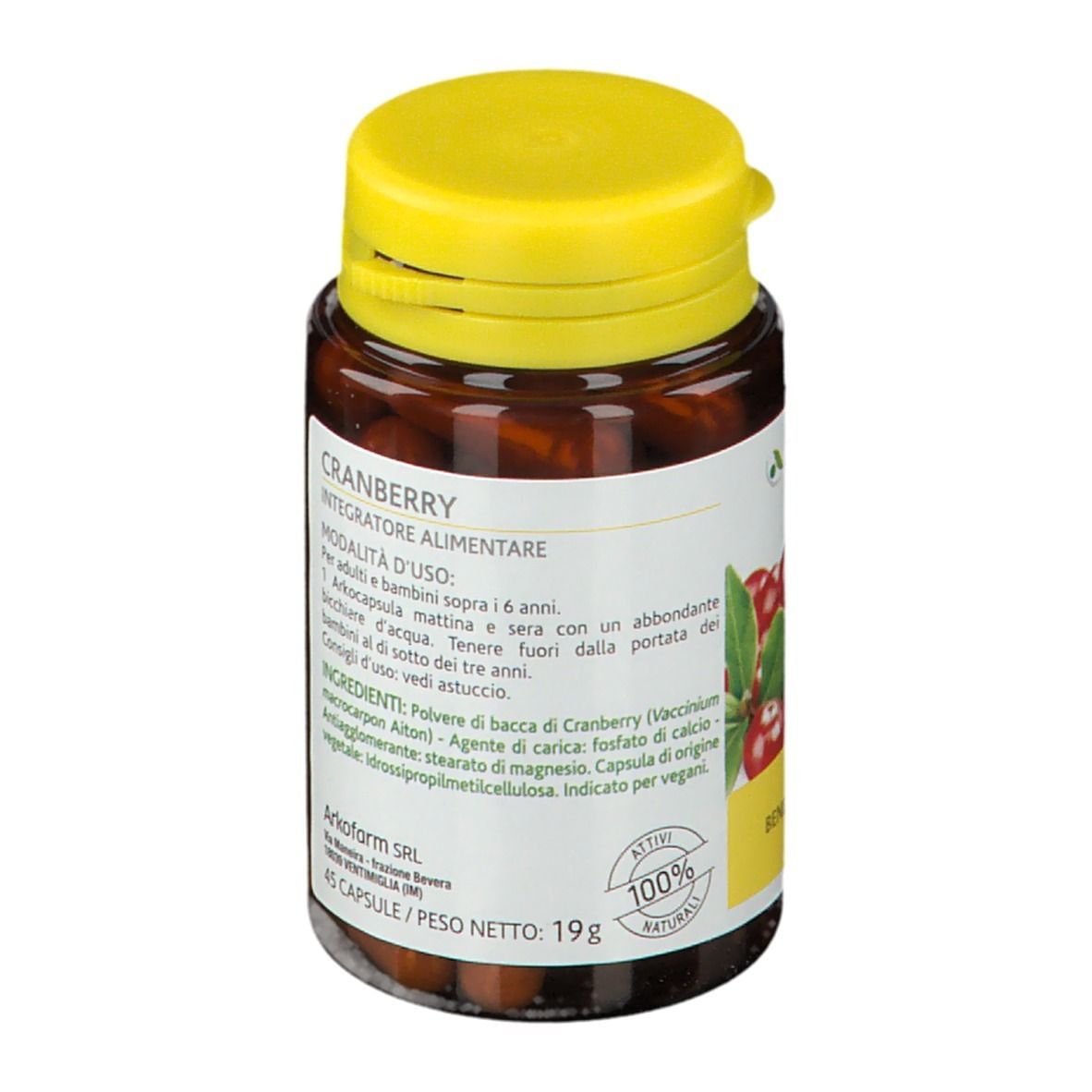 ARKO CAPSULE CRANBERRY 45 CAPSULE