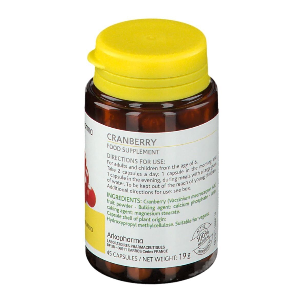 ARKO CAPSULE CRANBERRY 45 CAPSULE