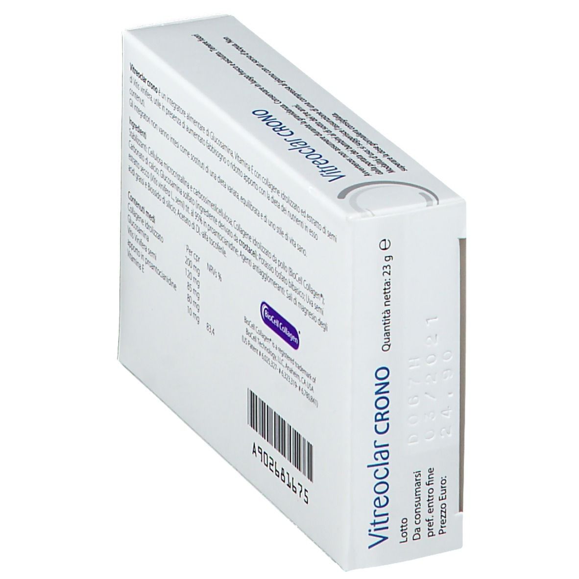 VITREOCLAR CRONO 20 COMPRESSE