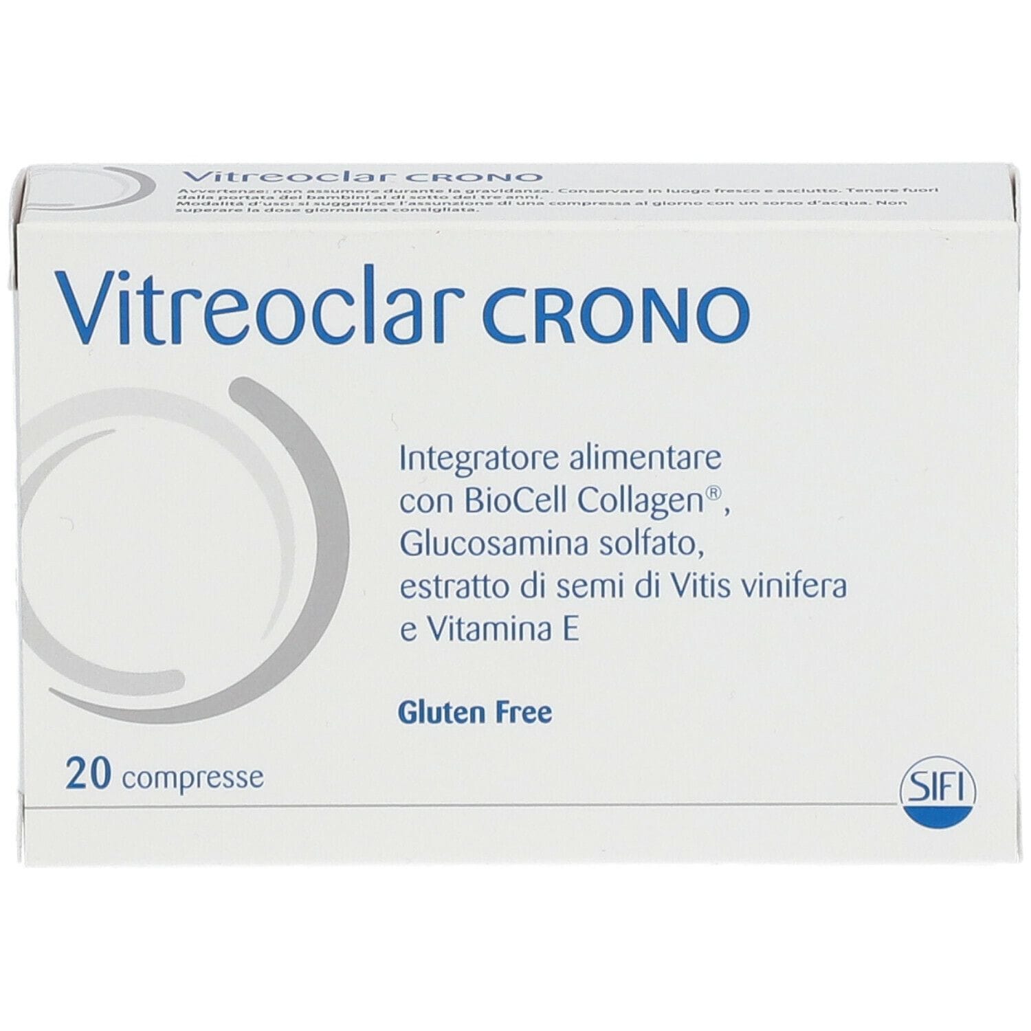 VITREOCLAR CRONO 20 COMPRESSE