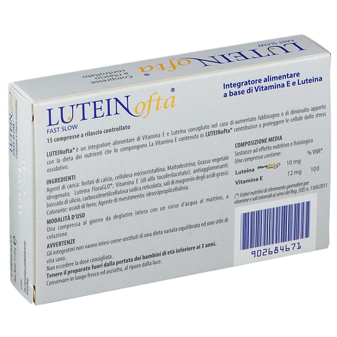 LUTEIN OFTA 15 COMPRESSE