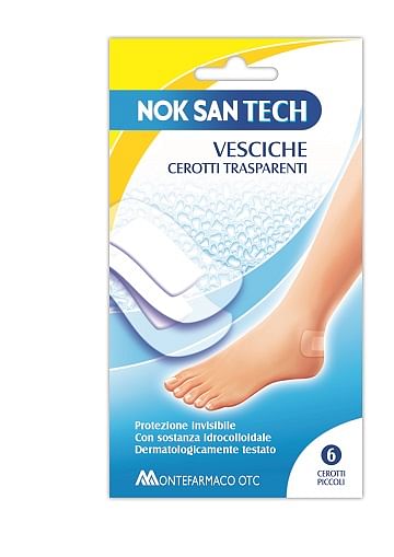 Nok San Tech Cerotto Vescicale Piccolo 6 Pezzi