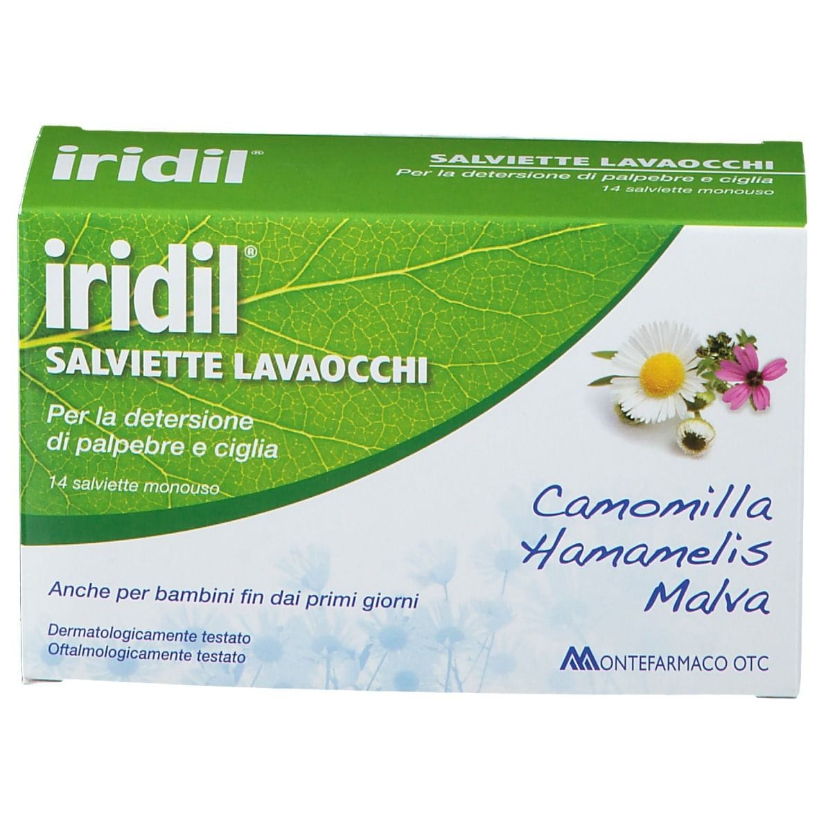 IRIDIL LAVAOCCHI 14 SALVIETTE MONOUSO