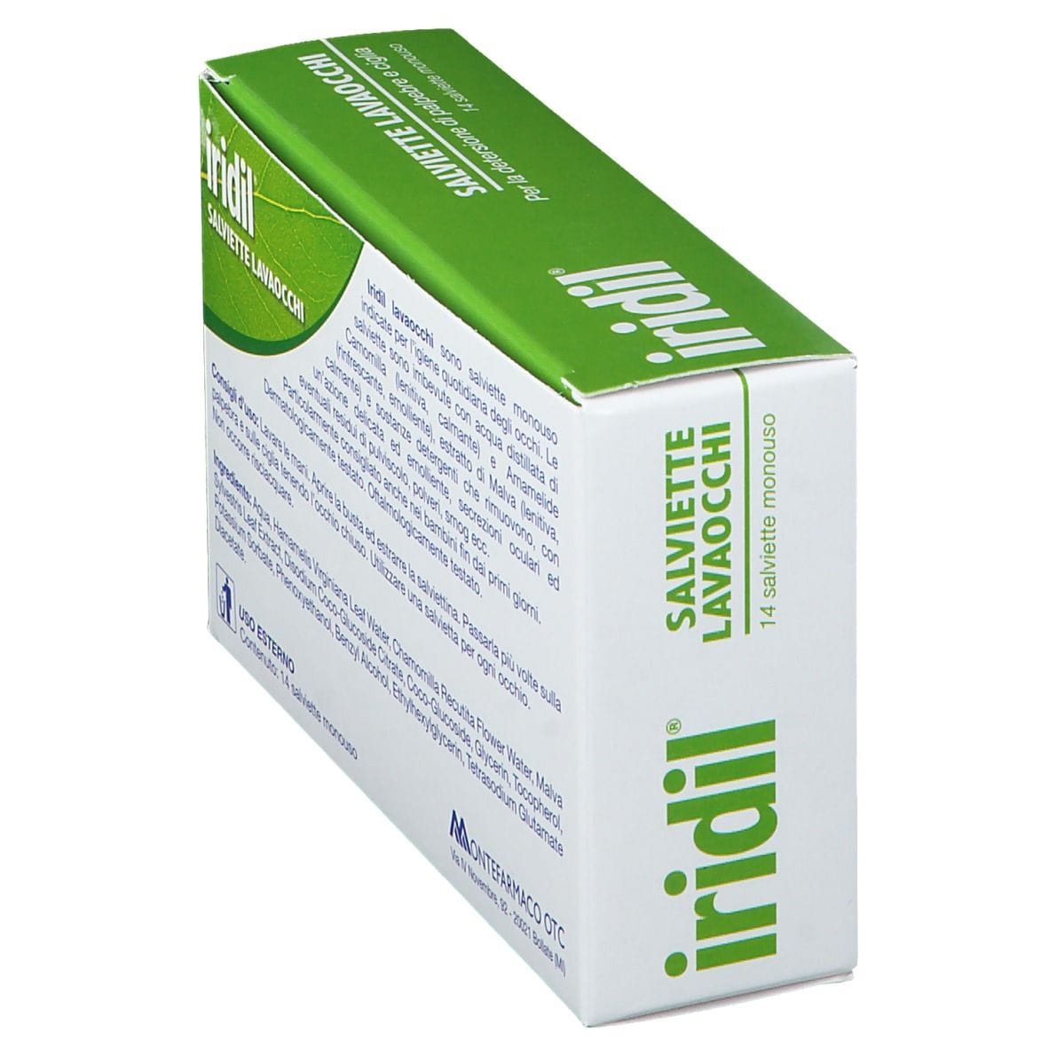 IRIDIL LAVAOCCHI 14 SALVIETTE MONOUSO