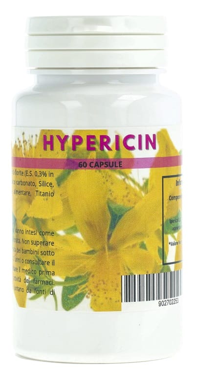 Integratore Hypericin con Iperico, 60 capsule vegetali