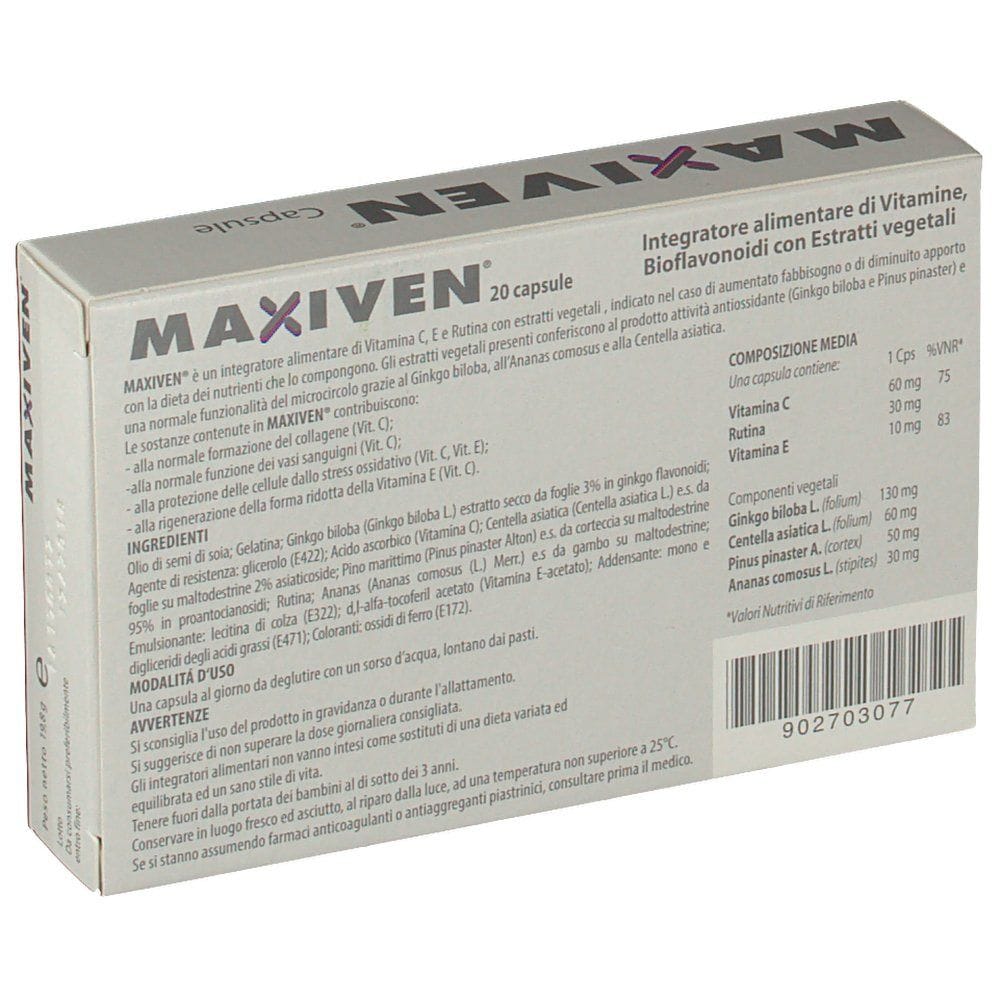 MAXIVEN 20 CAPSULE