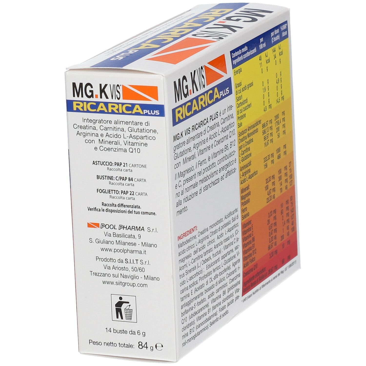 MGK VIS RICARICA PLUS 14 BUSTINE