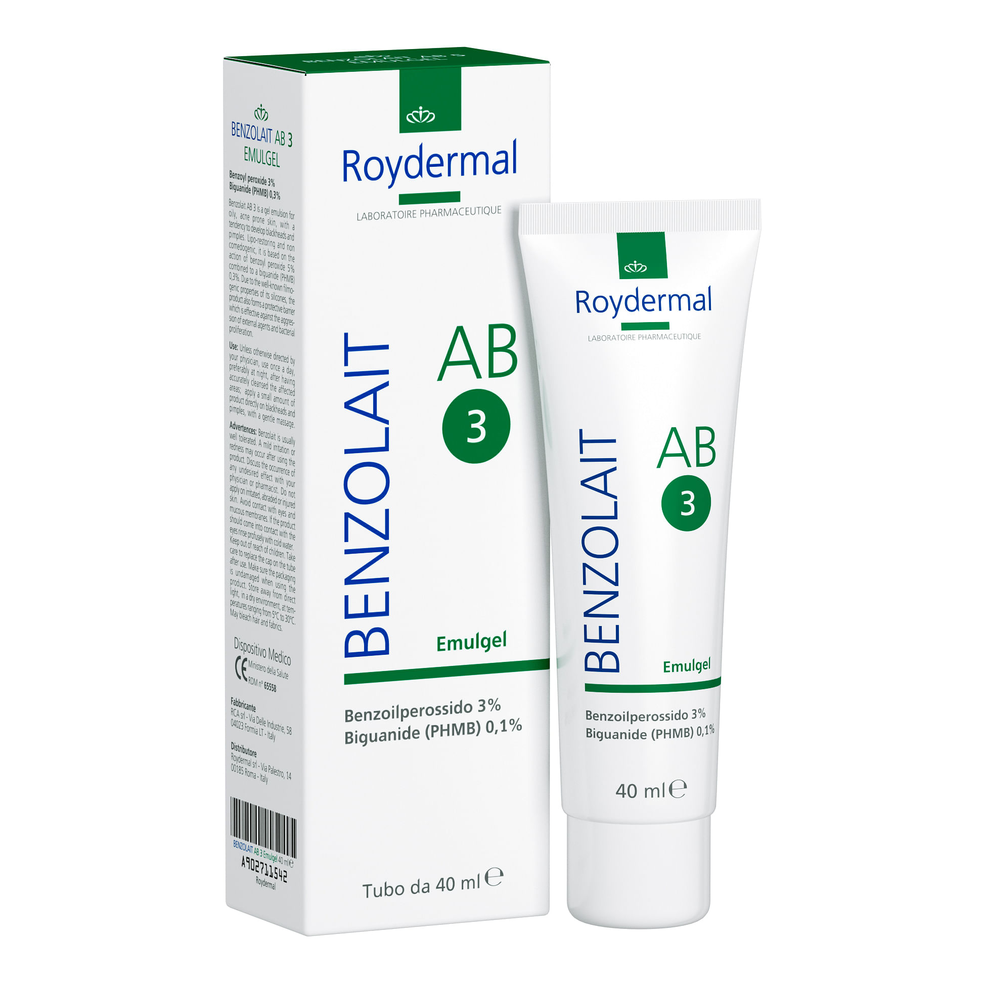 Benzolait Ab3 Emulgel 40 Ml