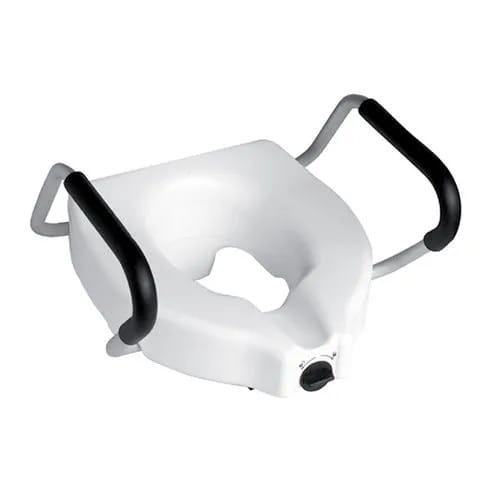 RIALZO WC CON BRACCIOLI SENZA COPERCHIO ALTEZZA 12,5 CM