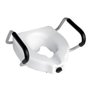 RIALZO WC CON BRACCIOLI SENZA COPERCHIO ALTEZZA 12,5 CM