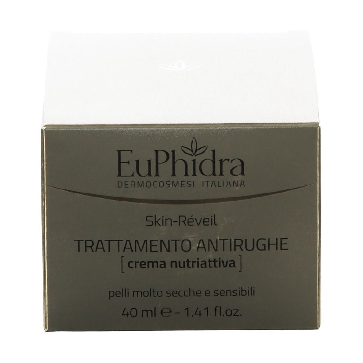 EUPHIDRA SKIN REVEIL TRATTAMENTO ANTIRUGHE CREMA NUTRIATTIVA PELLI MOLTO SECCHE E SENSIBILI 40 ML