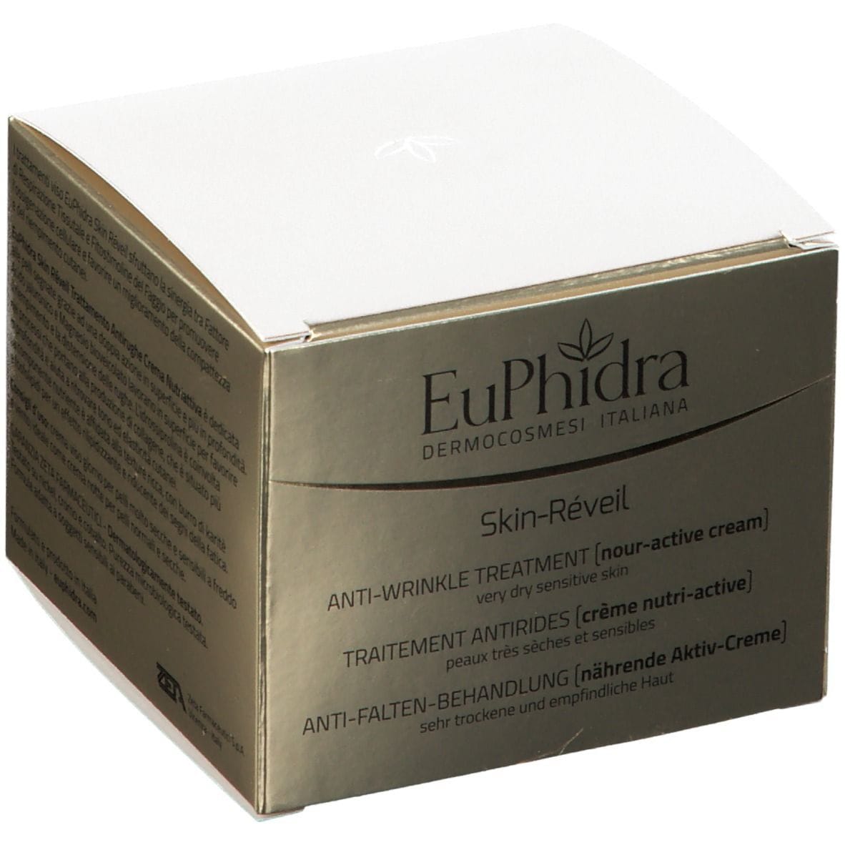 EUPHIDRA SKIN REVEIL TRATTAMENTO ANTIRUGHE CREMA NUTRIATTIVA PELLI MOLTO SECCHE E SENSIBILI 40 ML