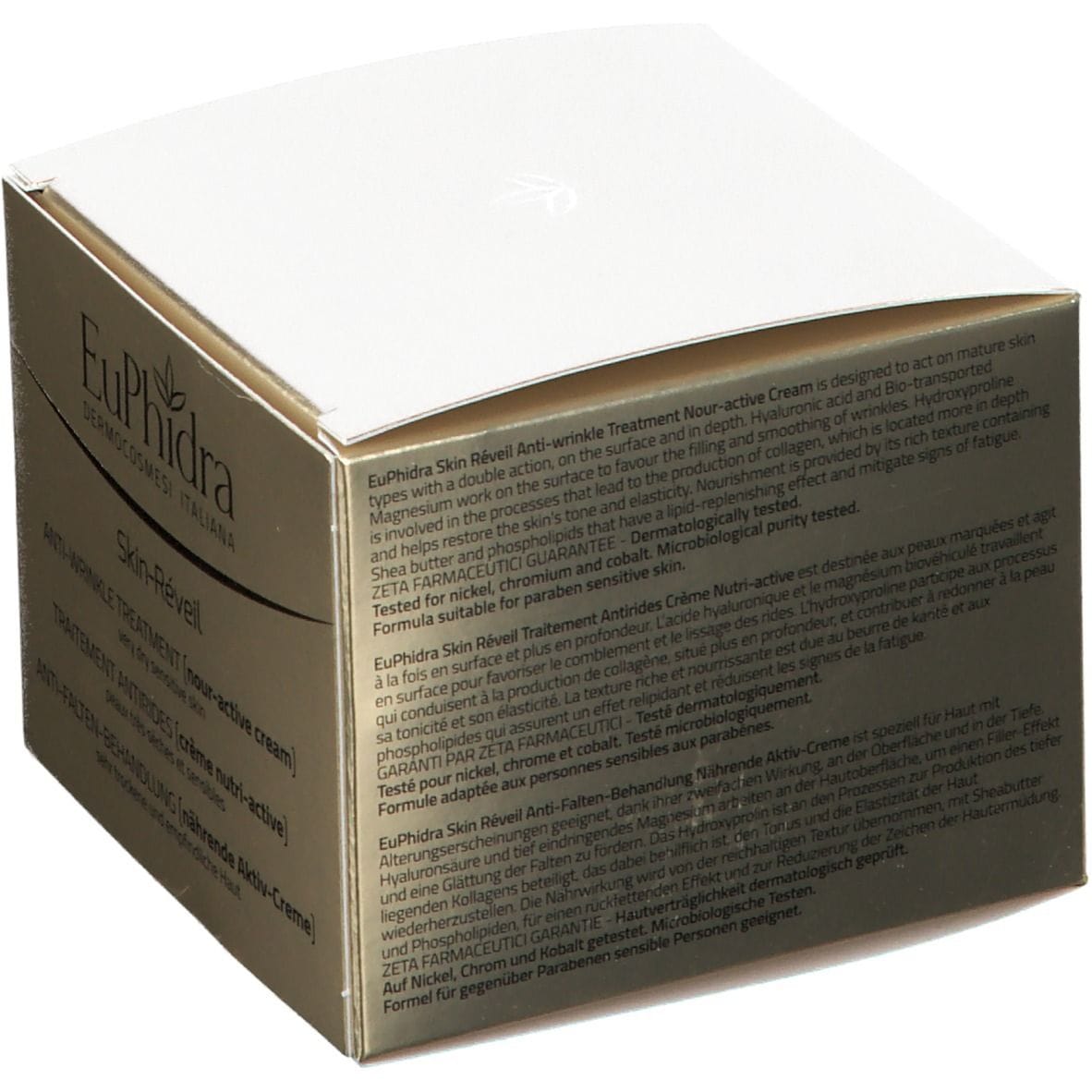 EUPHIDRA SKIN REVEIL TRATTAMENTO ANTIRUGHE CREMA NUTRIATTIVA PELLI MOLTO SECCHE E SENSIBILI 40 ML